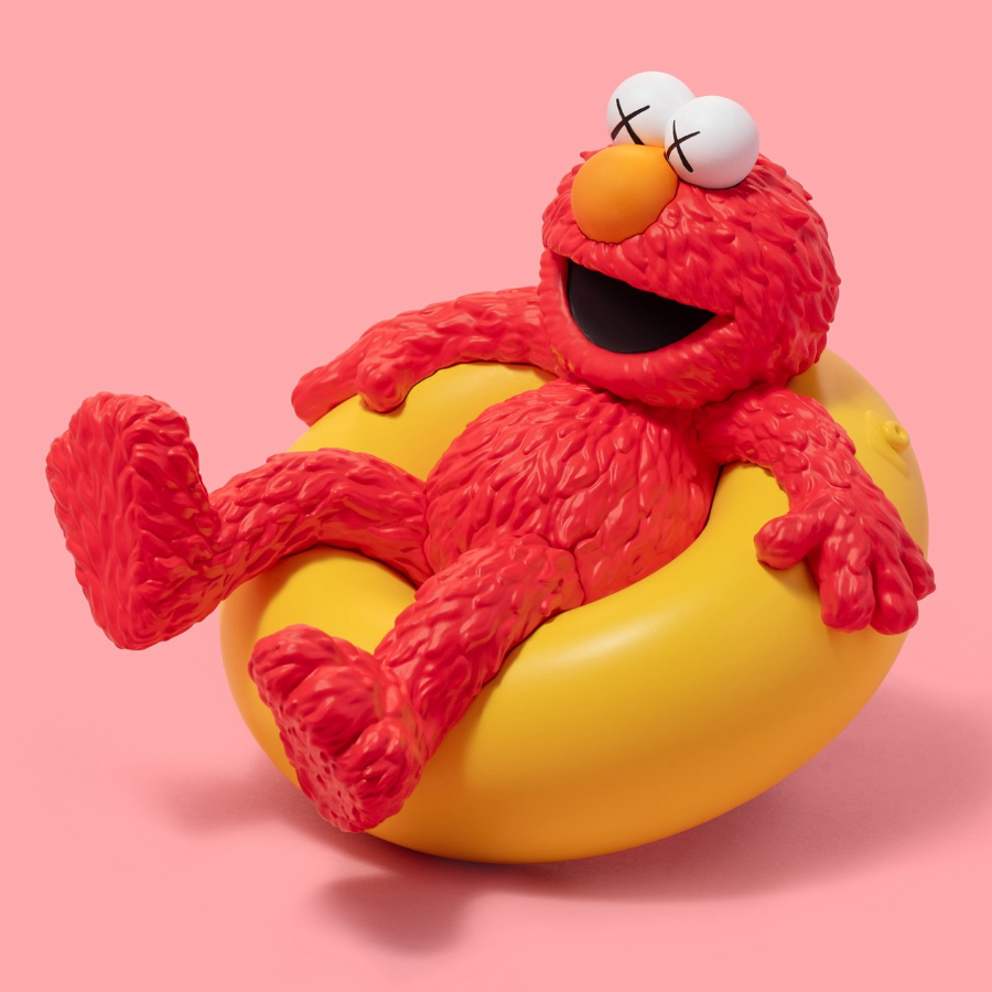 KAWS 　セサミストリート　ウォーターパレード　5体セット The vinyl miniature of the KAWS & Sesame Street release in 2025 by